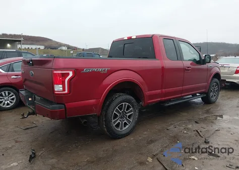 2017 Ford F-150 Xlt z USA, uszkodzony, nr VIN 1FTFX1EG6HFA95349